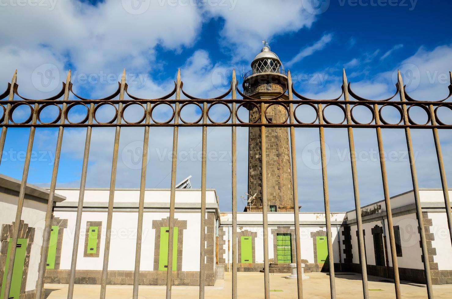 faro a il occidentale posto di il canarino isole faro de orchidea foto