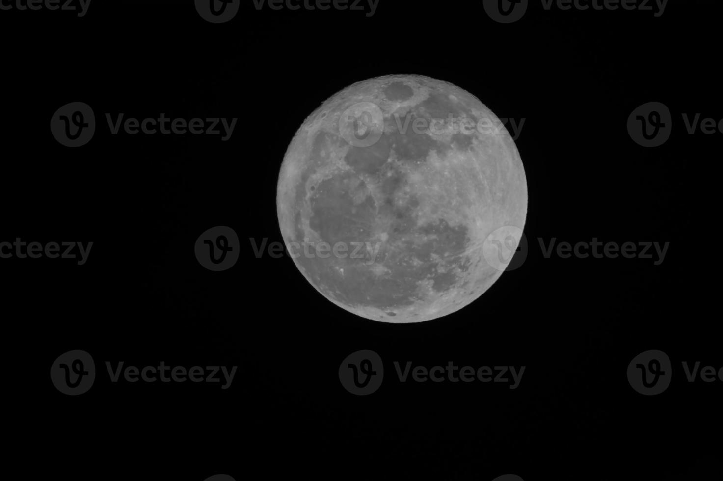 avvicinamento Visualizza di il Luna foto