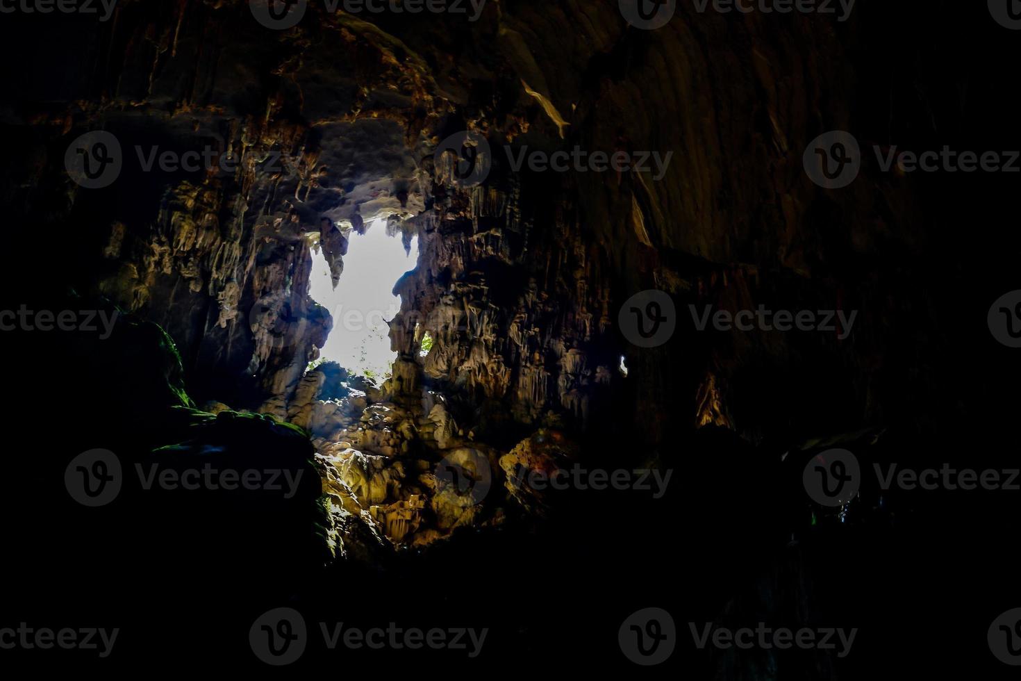 Visualizza di un' grotta foto