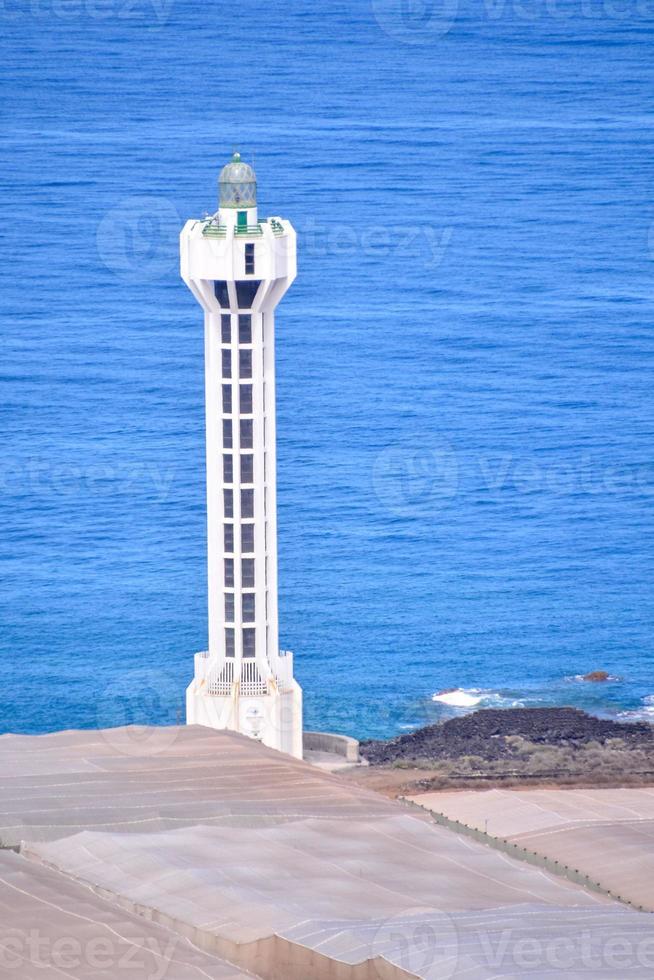 vista di un faro foto