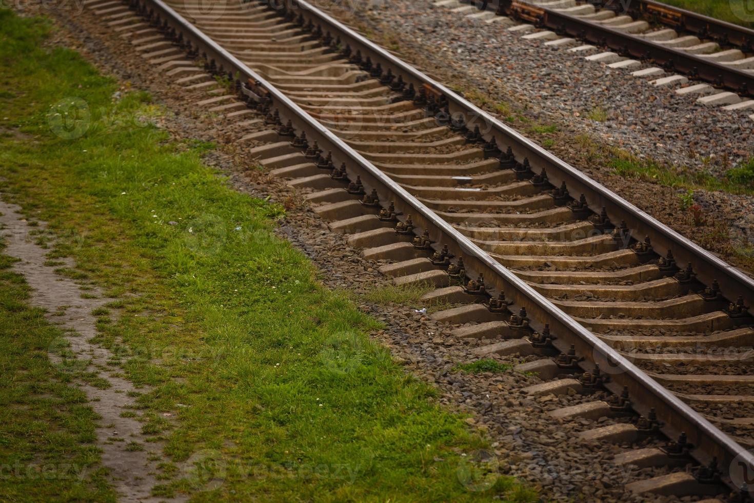 Multi corsia ferrovia rotaia ferrovia Rete foto