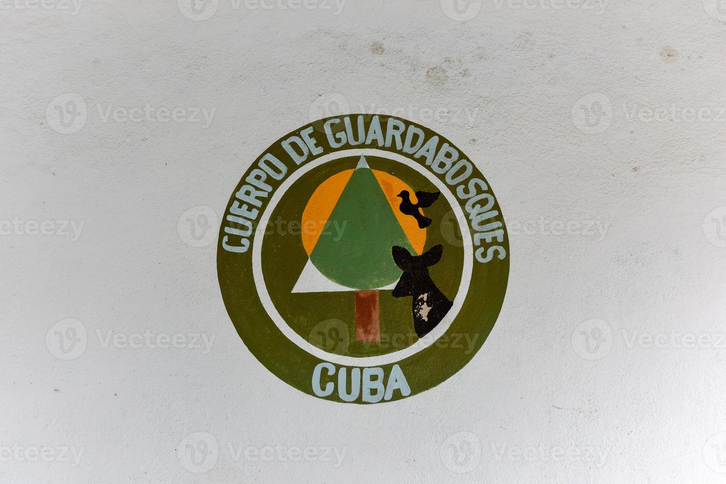 simbolo di il foresta rangers nel crucesitas Cuba foto