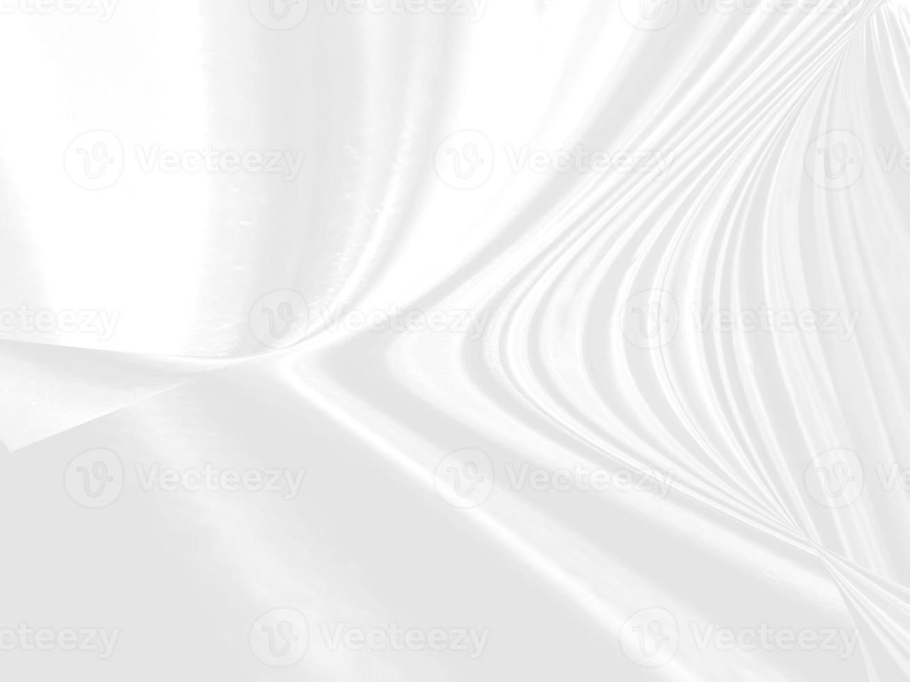 moda morbido tessuto pulito tessile intrecciata bellissimo astratto liscio curva forma decorativo bianca sfondo foto