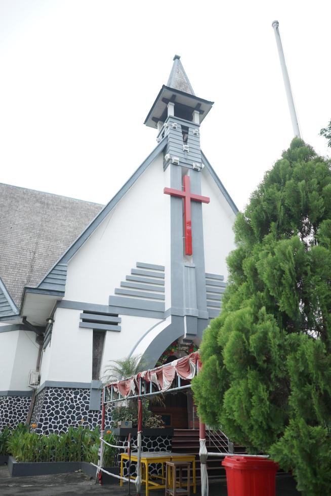 Chiesa preparazione per nozze cerimonia foto