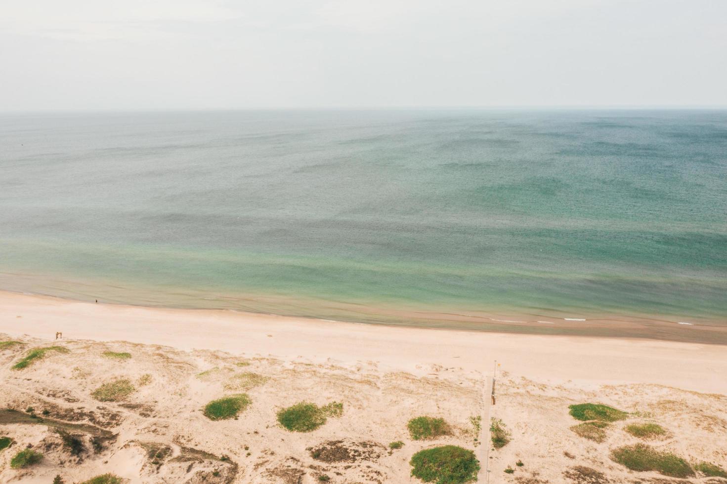 paesaggio da sogno in riva al mare foto