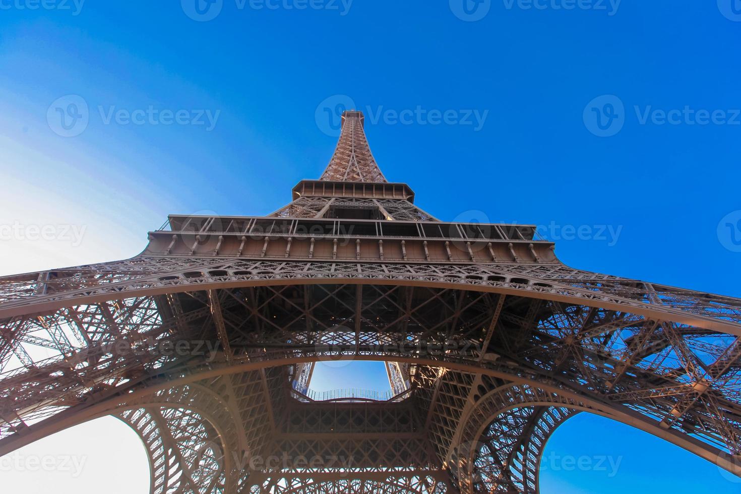 bellissimo Visualizza di eiffel Torre nel Parigi foto