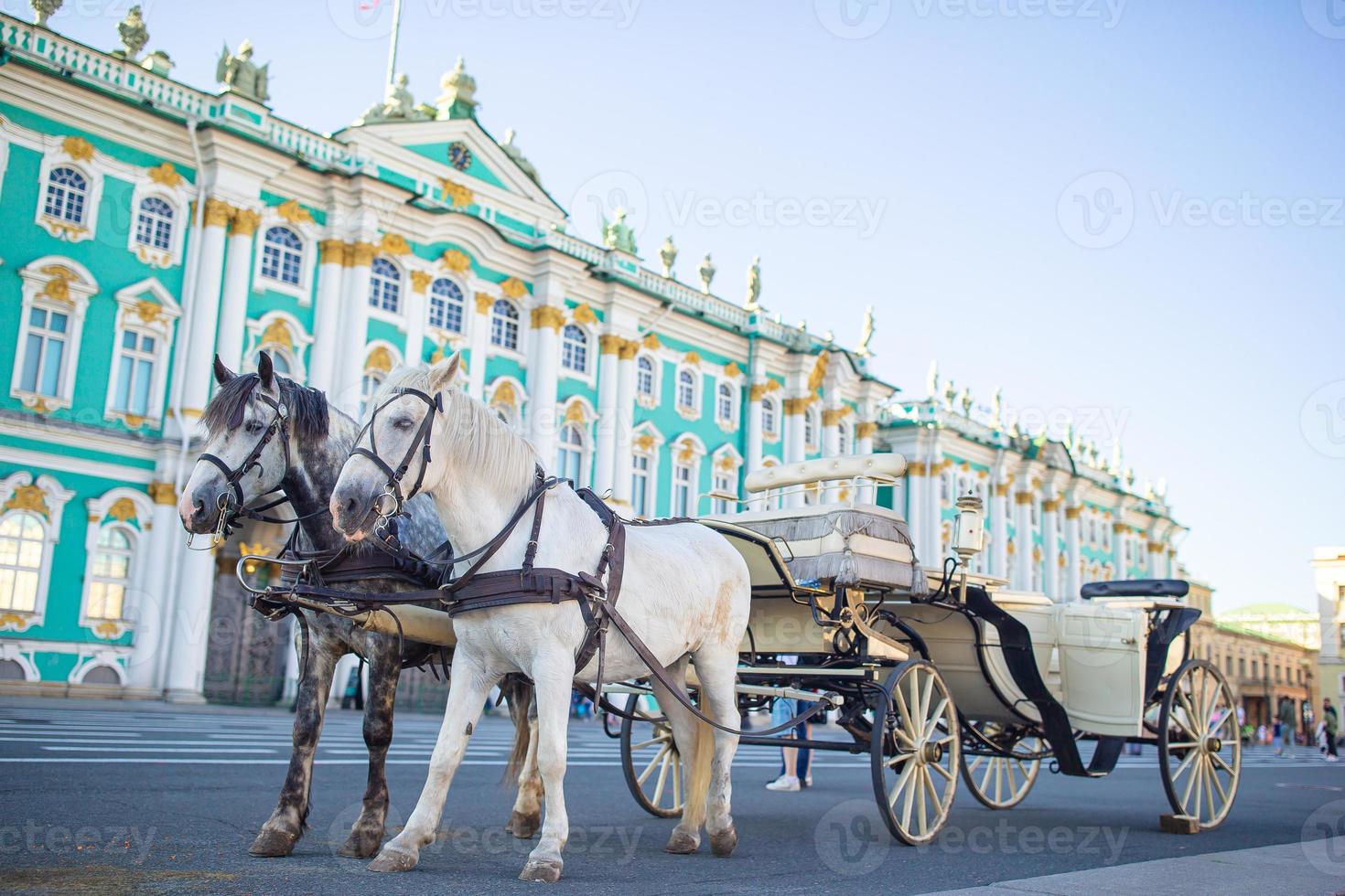 il palazzo piazza nel st petersburg in Russia foto