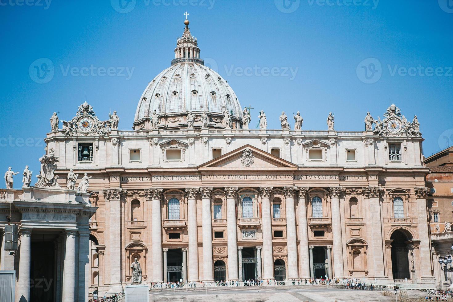 Visualizza su il Vaticano nel Roma, Italia. foto