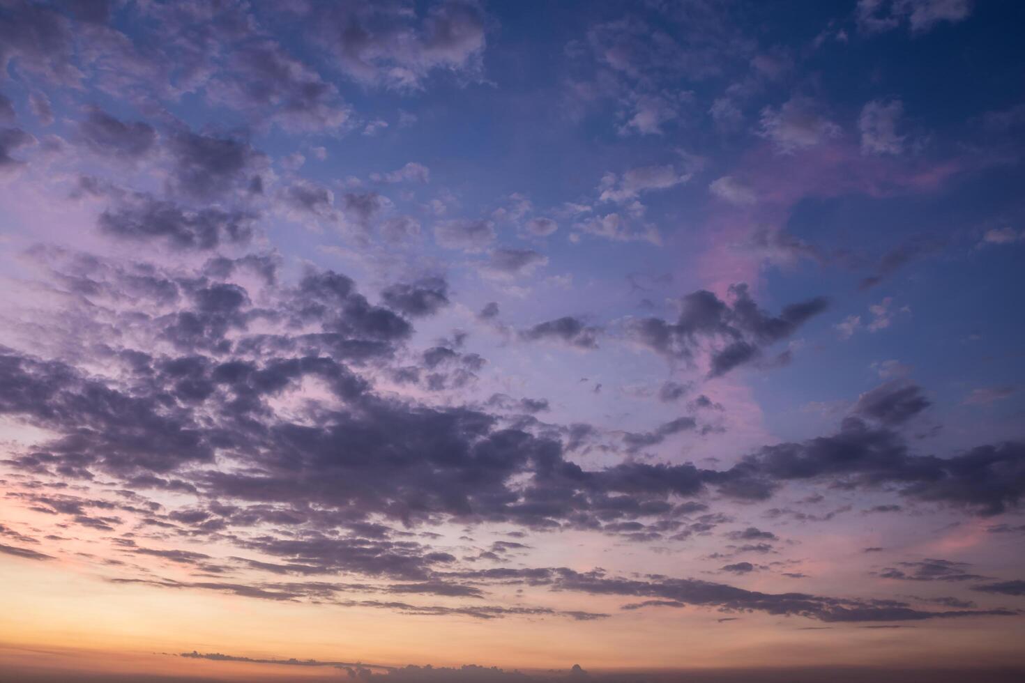 cielo al tramonto foto