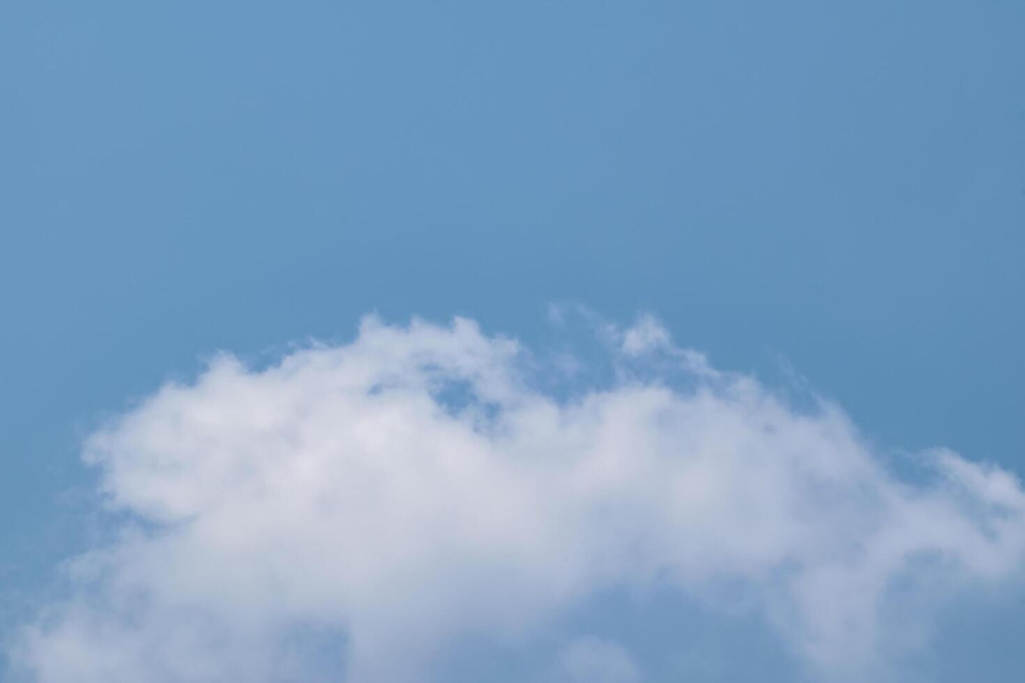 cielo blu con nuvole bianche foto