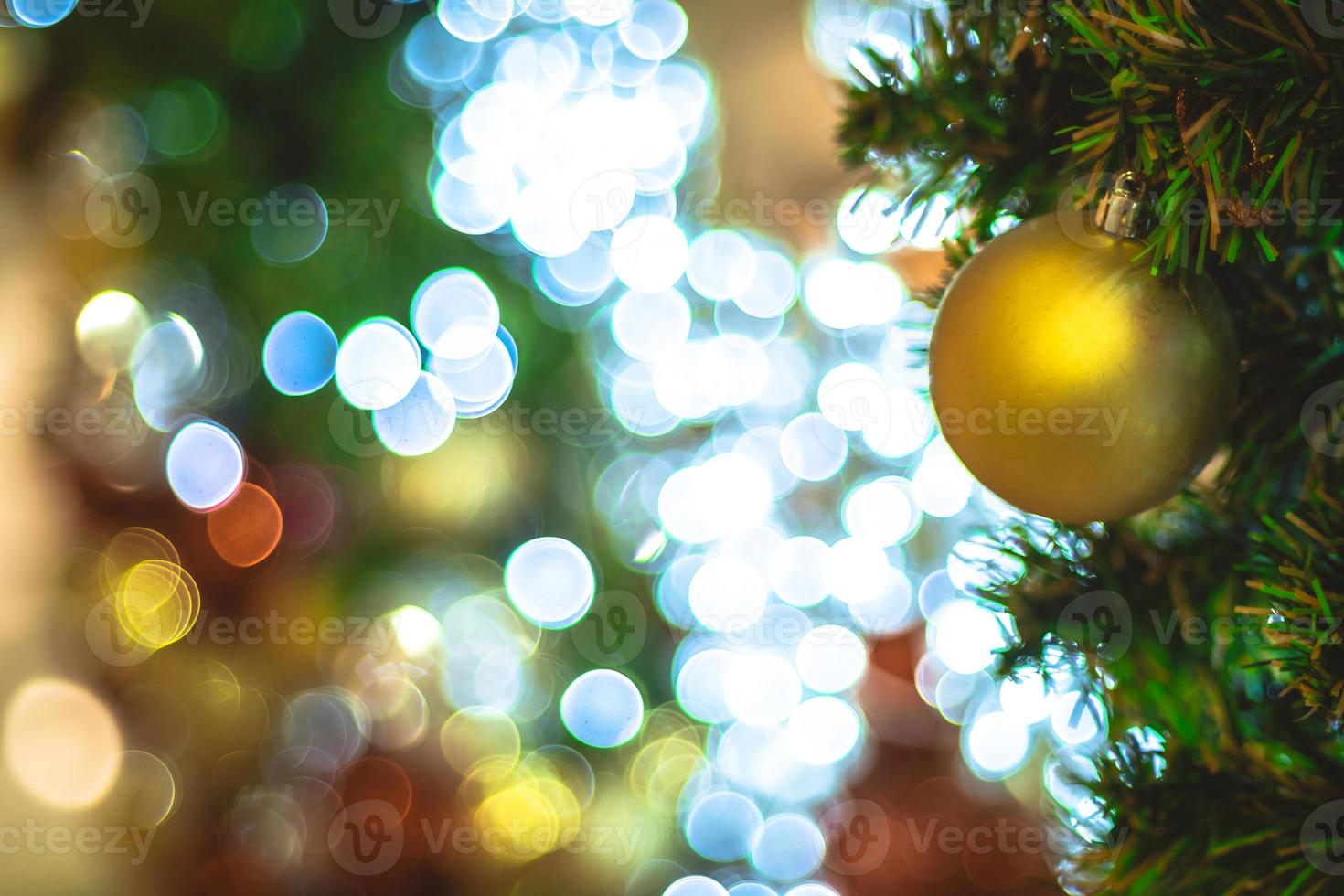decorazioni natalizie e luci foto