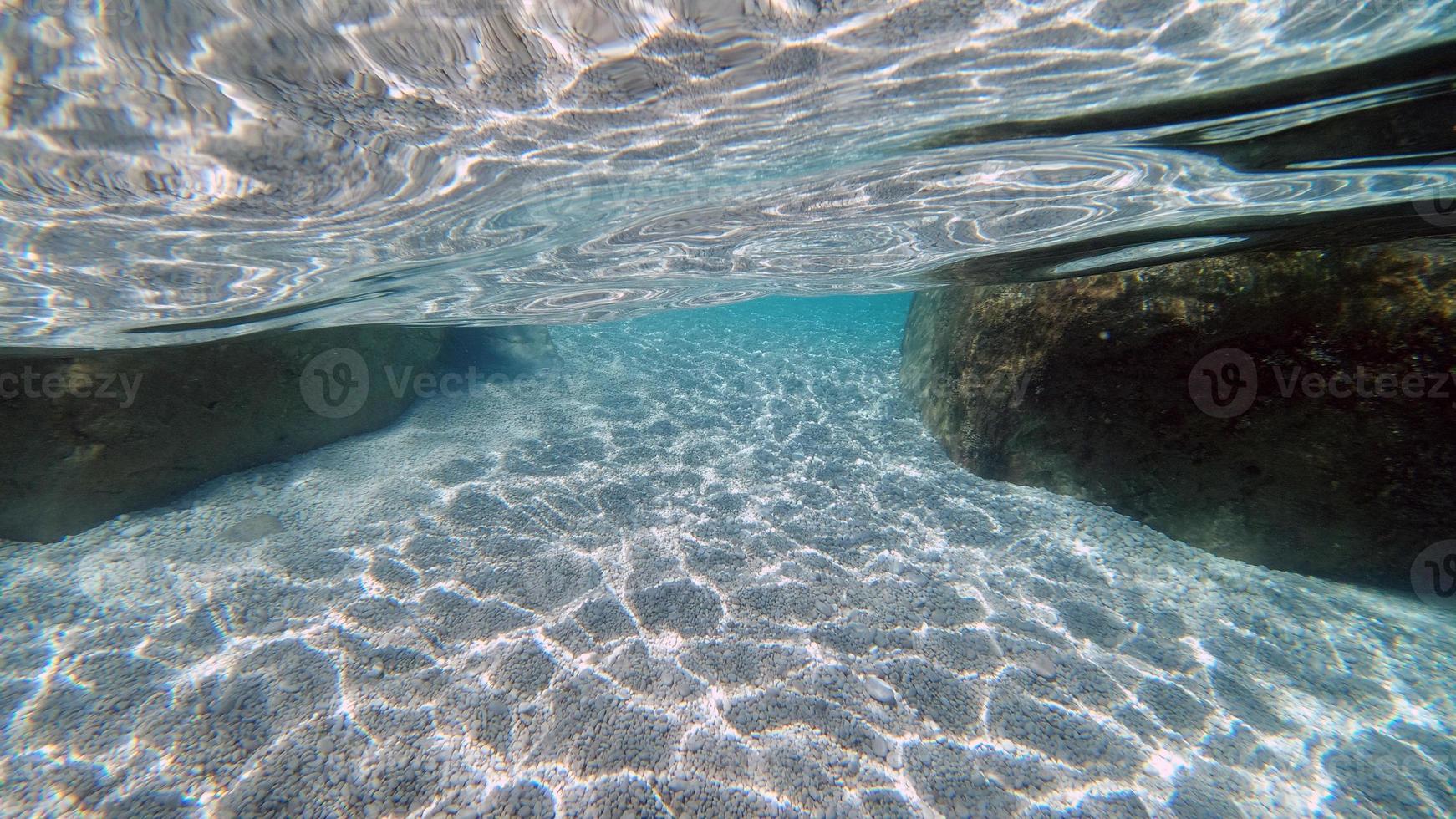 sardegna cristallo acqua subacqueo Visualizza mentre immersione foto