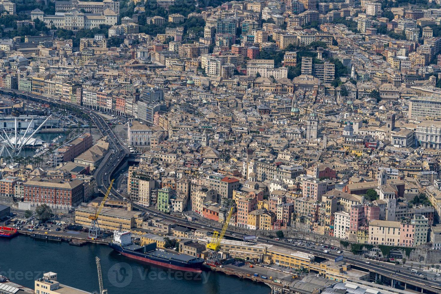 Genova vecchio cittadina porto aereo Visualizza foto