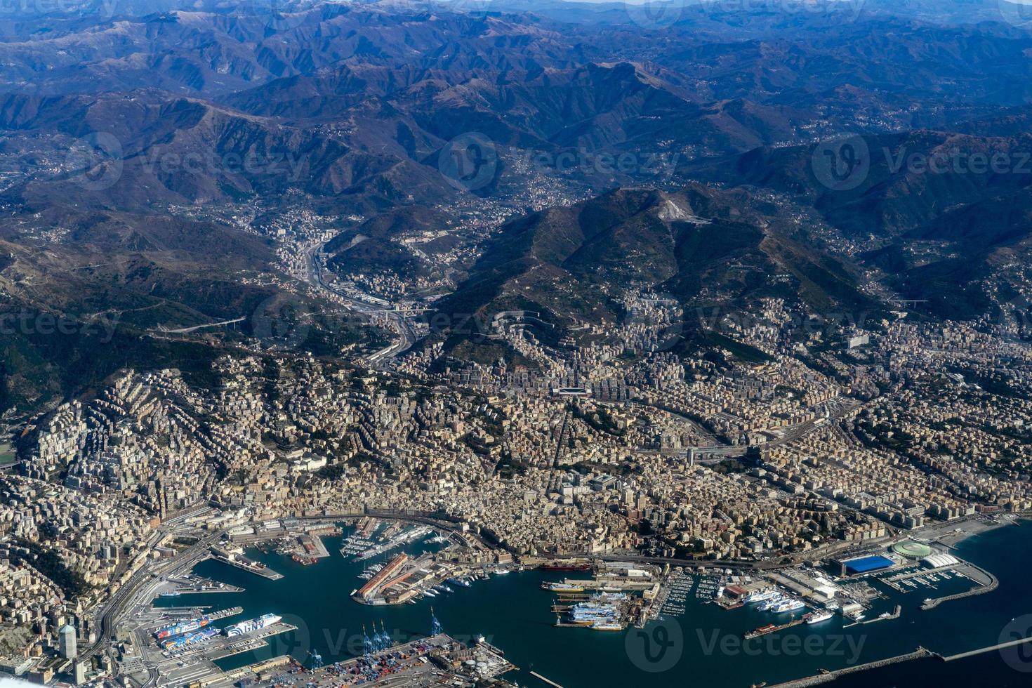 Genova Italia aereo Visualizza foto