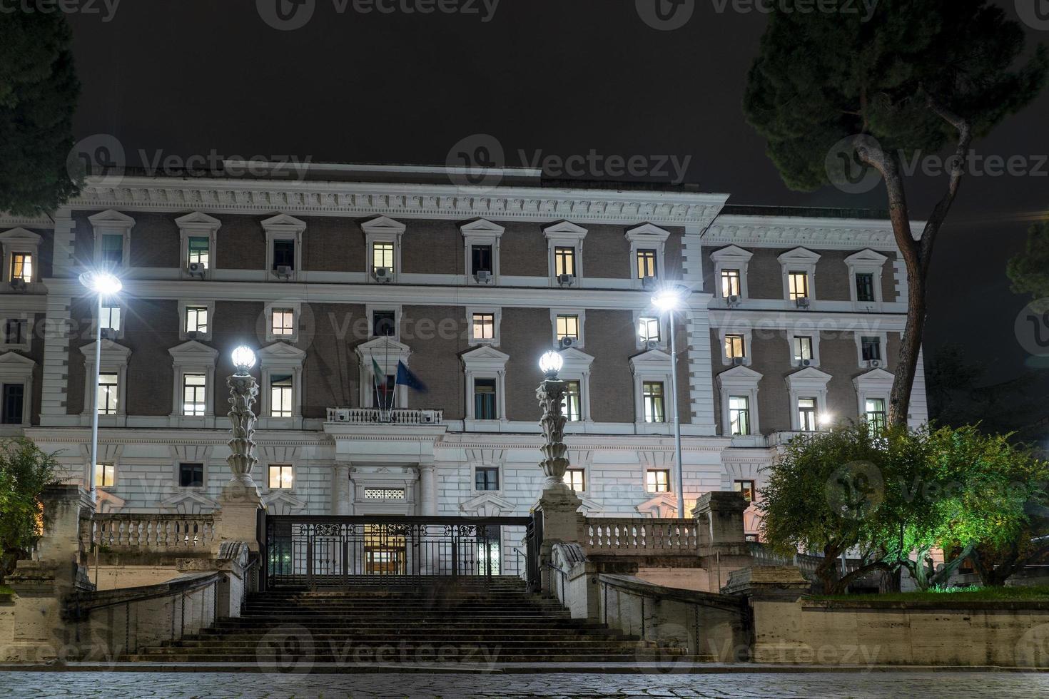 interno affare ministero edificio nel Roma foto