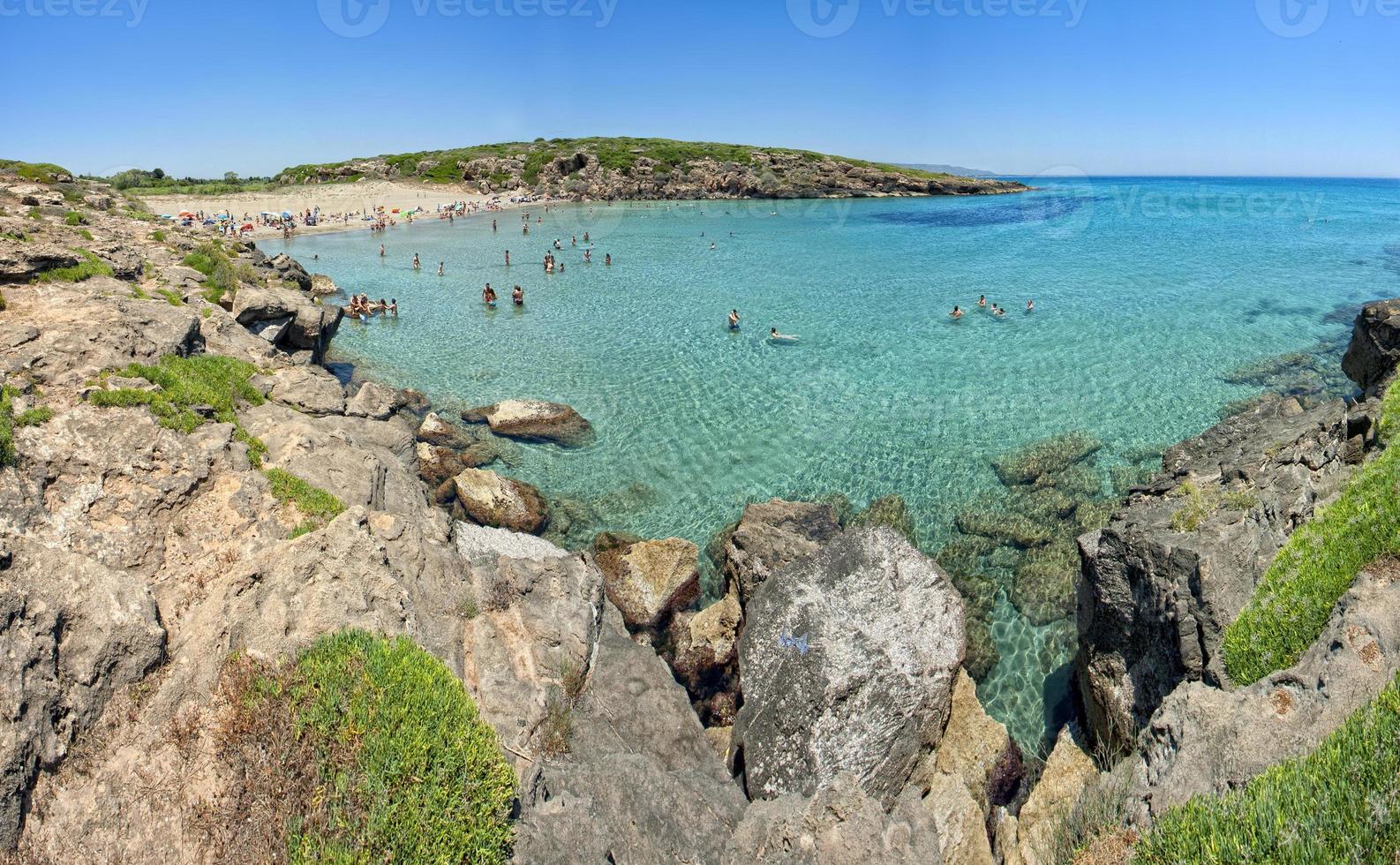 calamosche spiaggia nel sicilia Italia foto