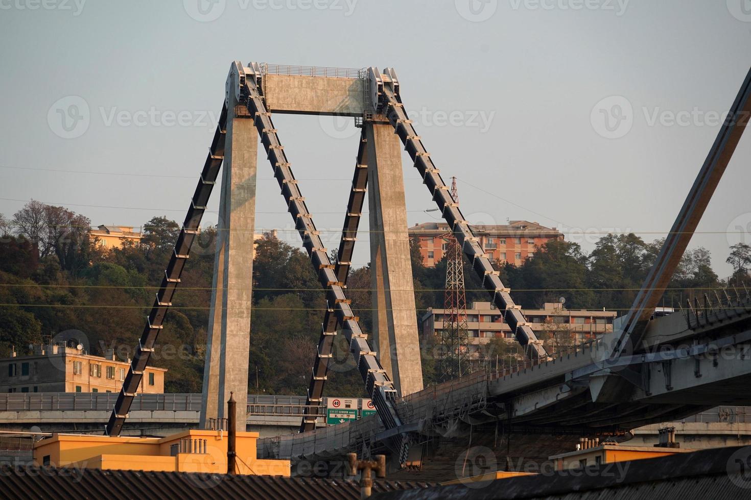 morandi collassata ponte nel Genova foto