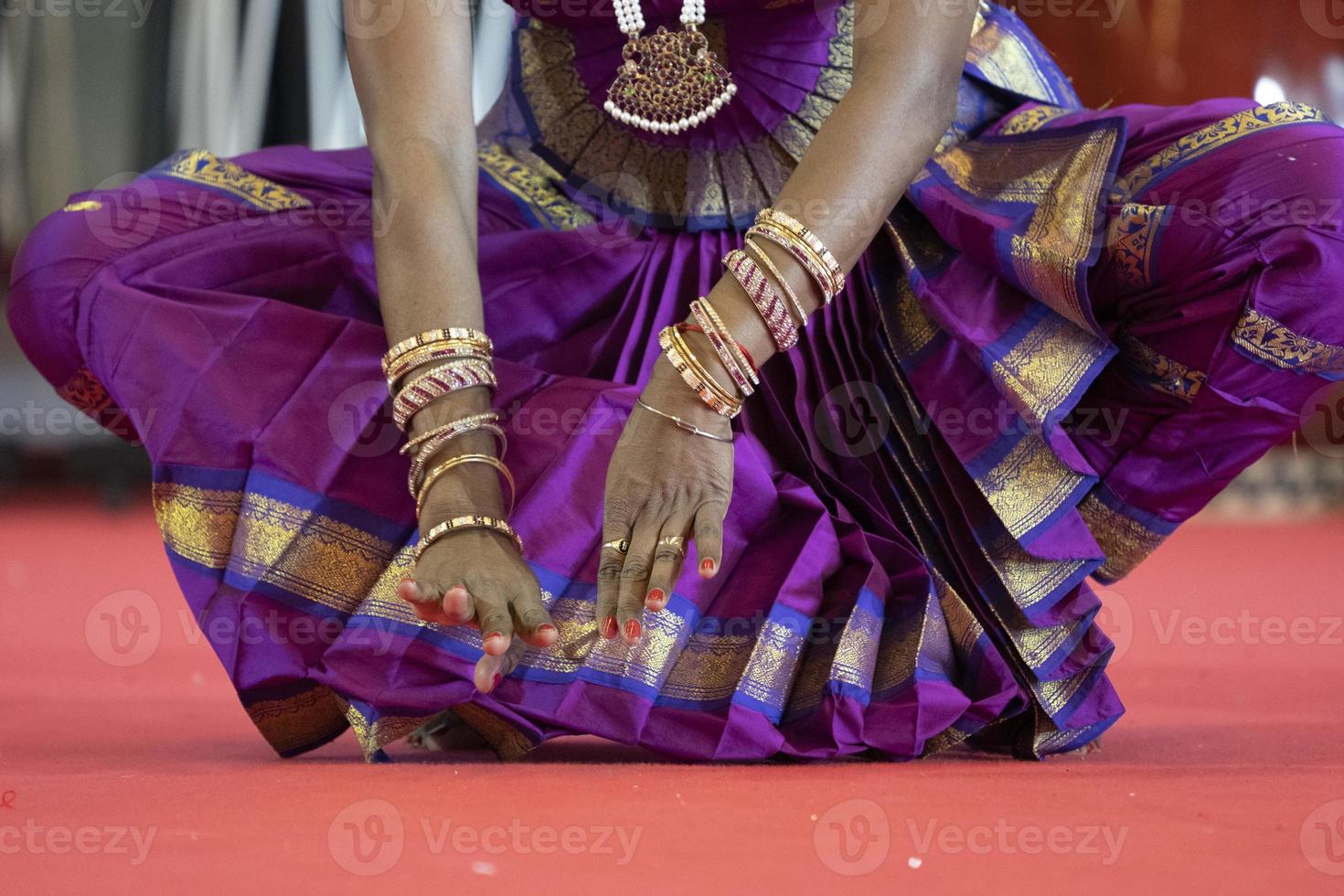 India tradizionale danza piede dettaglio foto