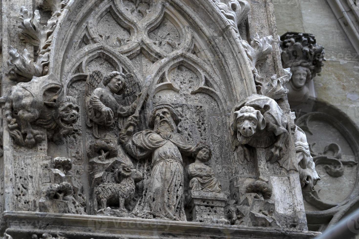 Ratisbona cupola Cattedrale dettaglio nel Germania unesco luogo foto