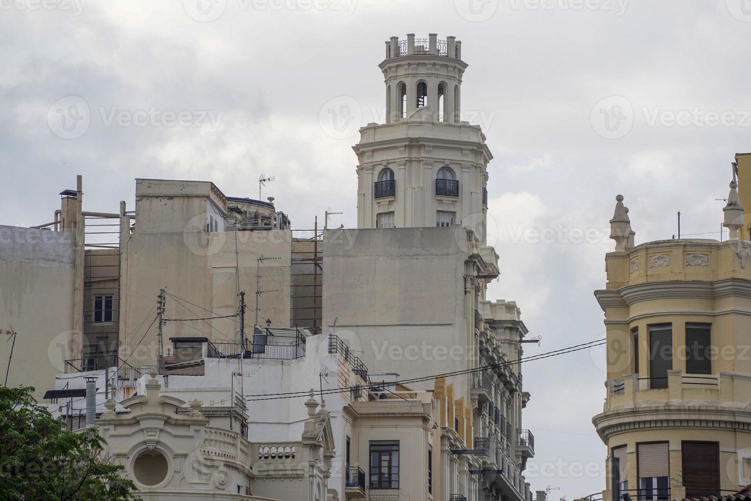 valencia Torre vecchio edificio foto