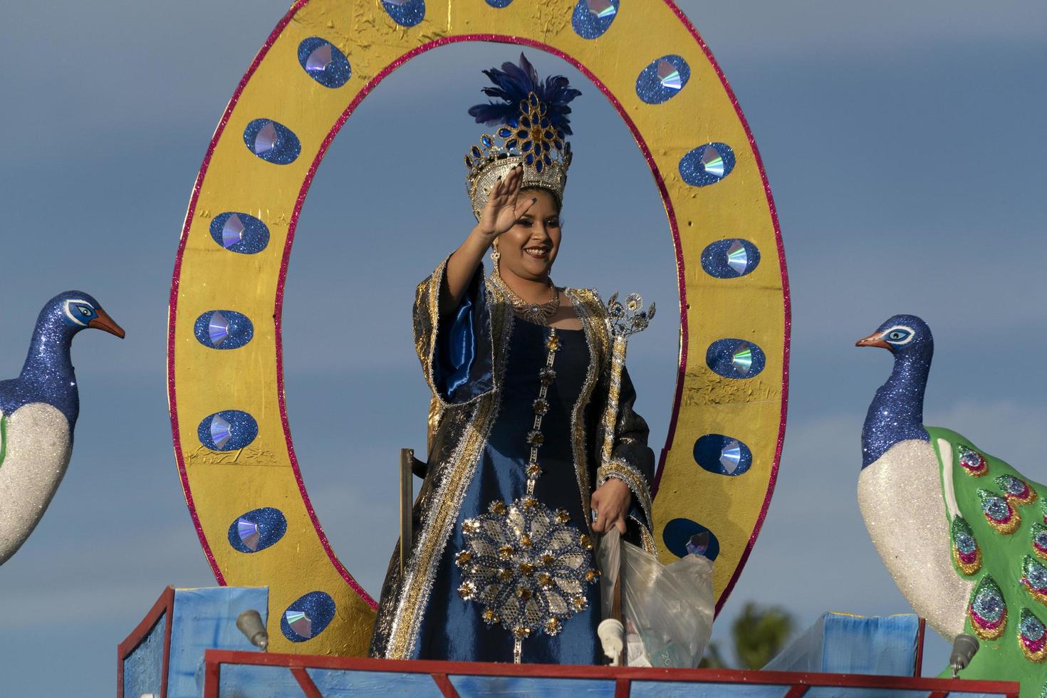 la paz, Messico - febbraio 22 2020 - tradizionale baja California carnevale foto