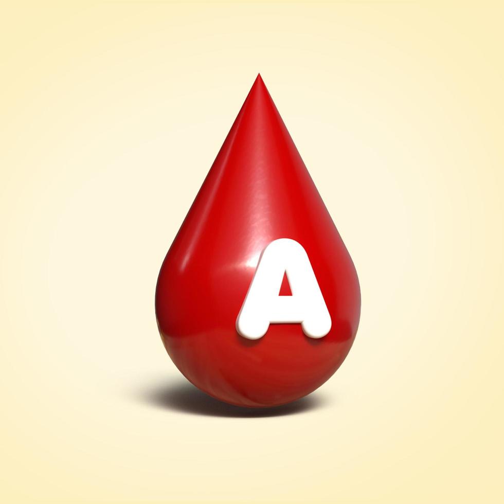3d rendere sangue modello per medico, donare sangue, guarire foto