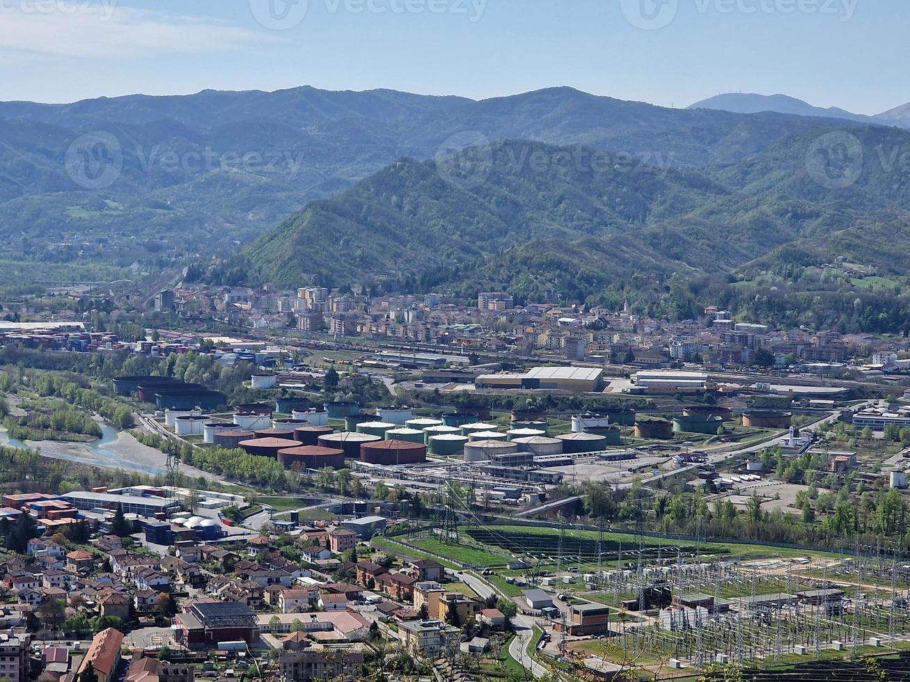 arquata scrivia aereo Visualizza panorama foto