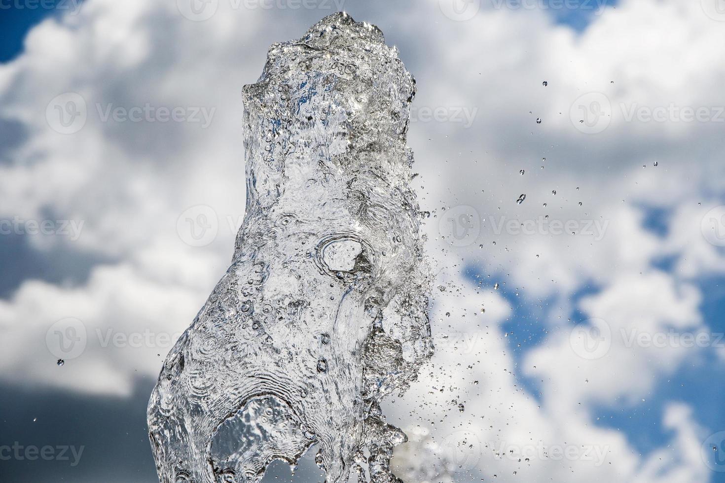 acqua spruzzo nel il cielo foto