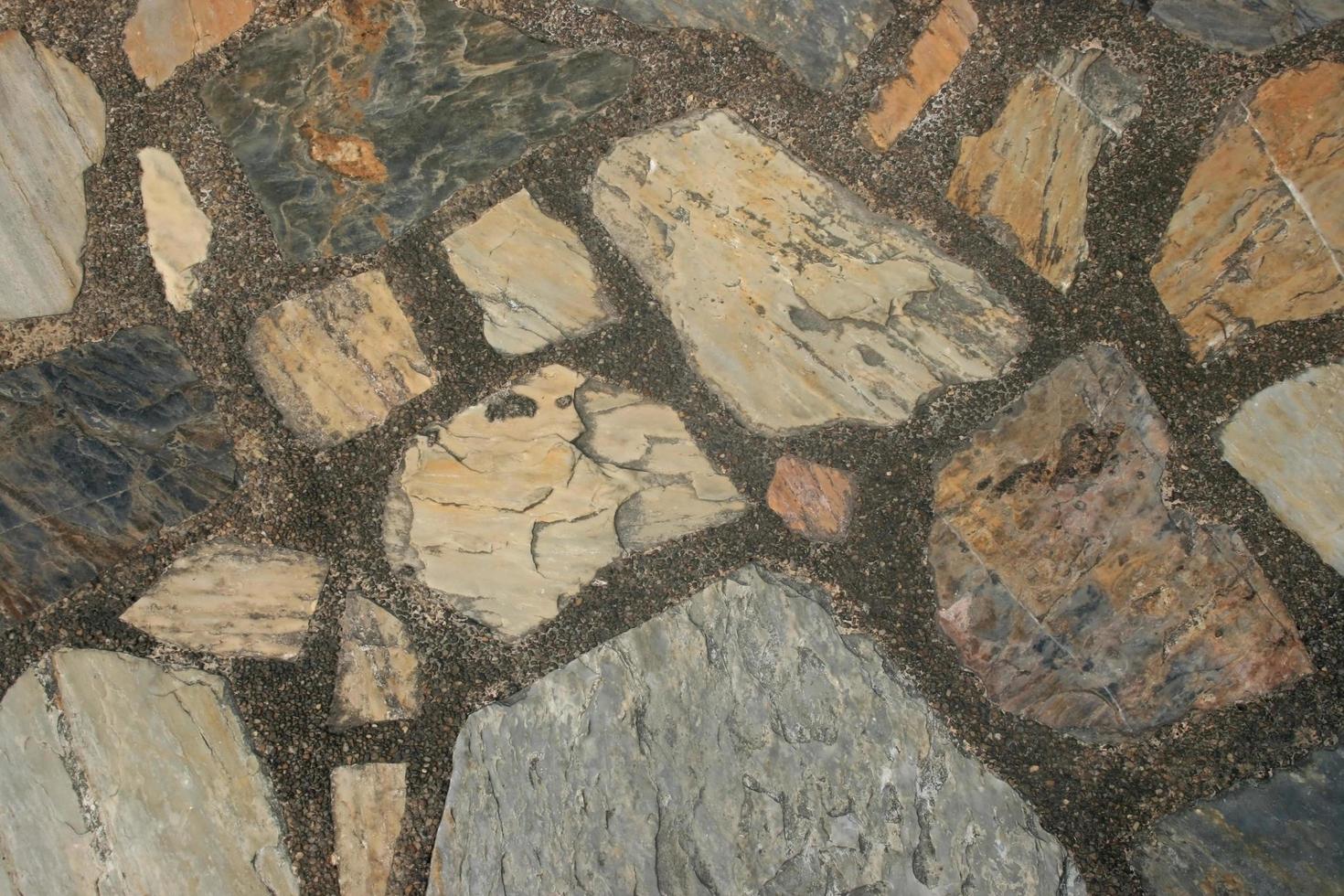 sfondo di pavimenti in pietra foto