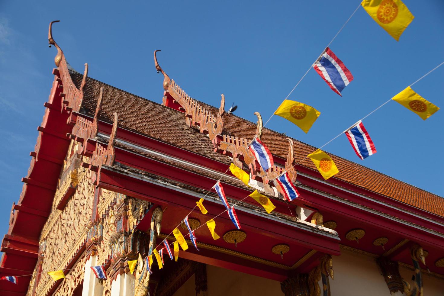 tempio buddista in Tailandia foto