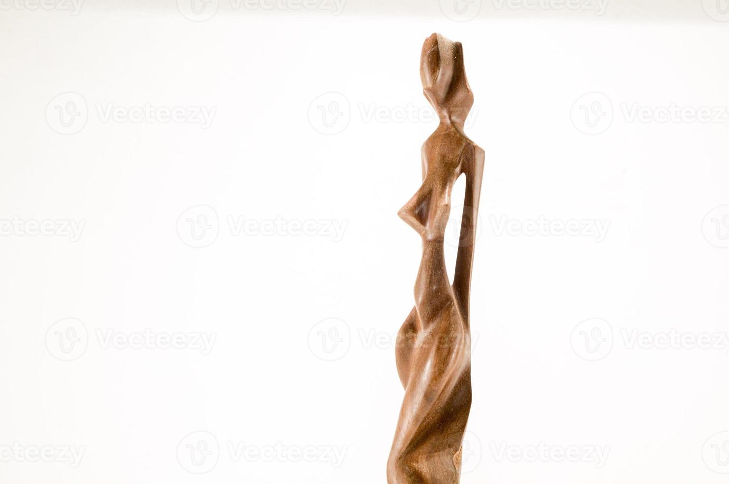 africano di legno scultura foto