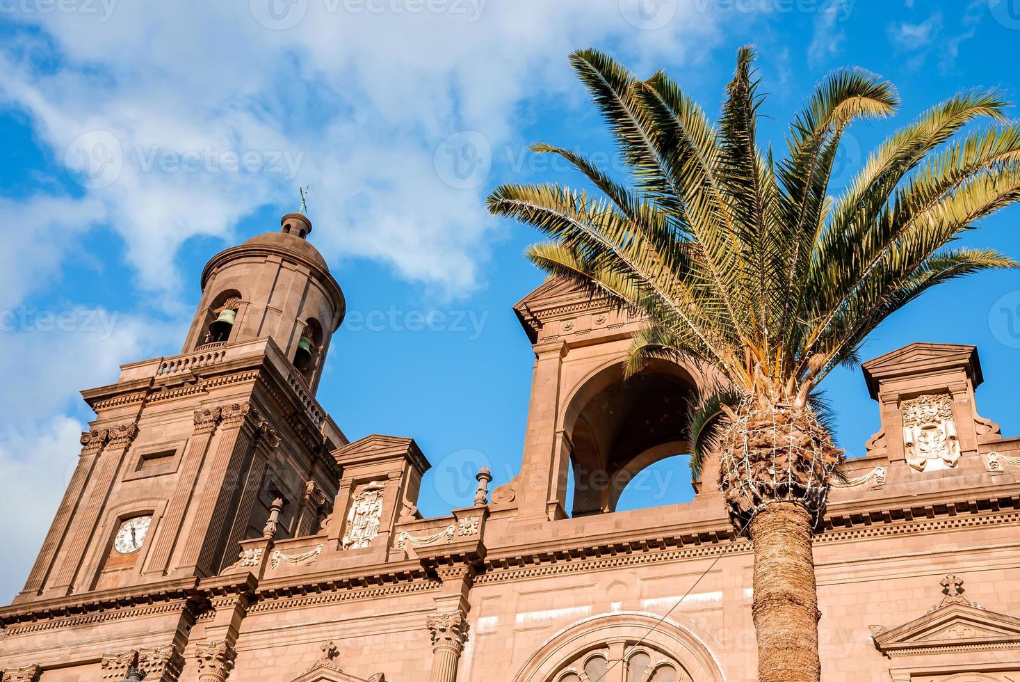 bellissimo Visualizza di il Cattedrale Santa ana vega nel las palmas foto