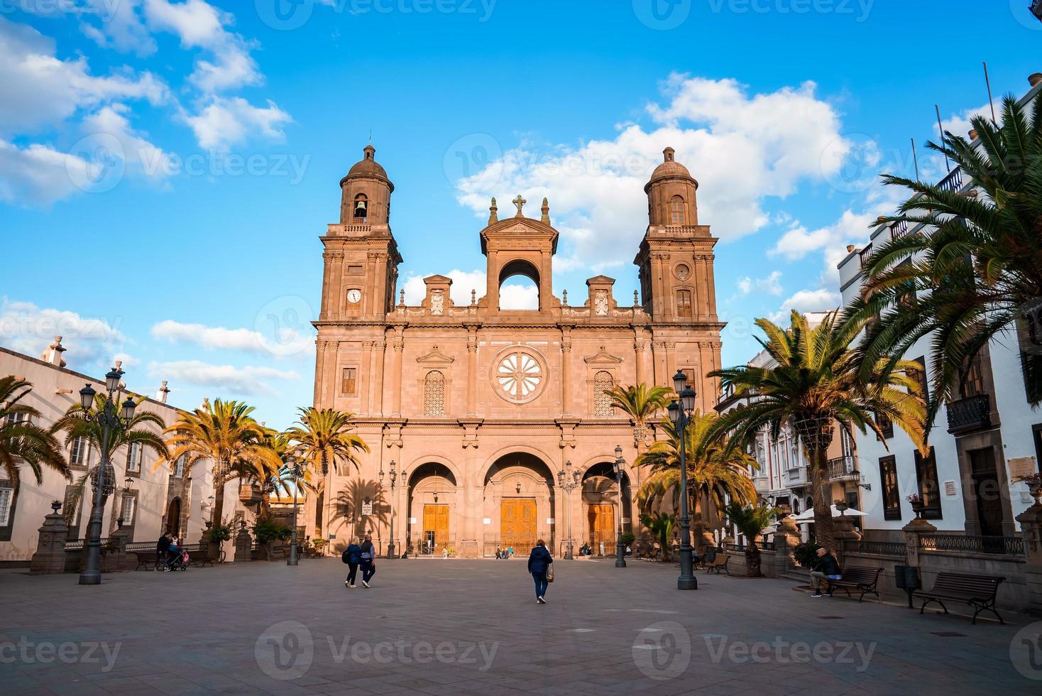 bellissimo Visualizza di il Cattedrale Santa ana vega nel las palmas foto