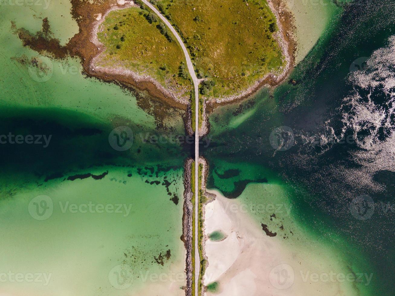 visualizzazioni a partire dal escursioni a piedi matmora nel il lofoten isole nel Norvegia foto