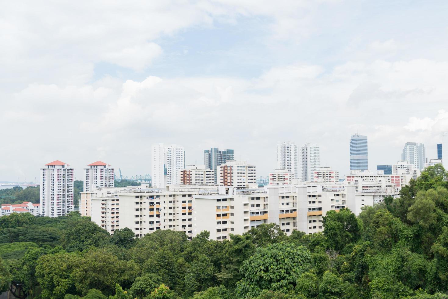 paesaggio urbano a singapore foto