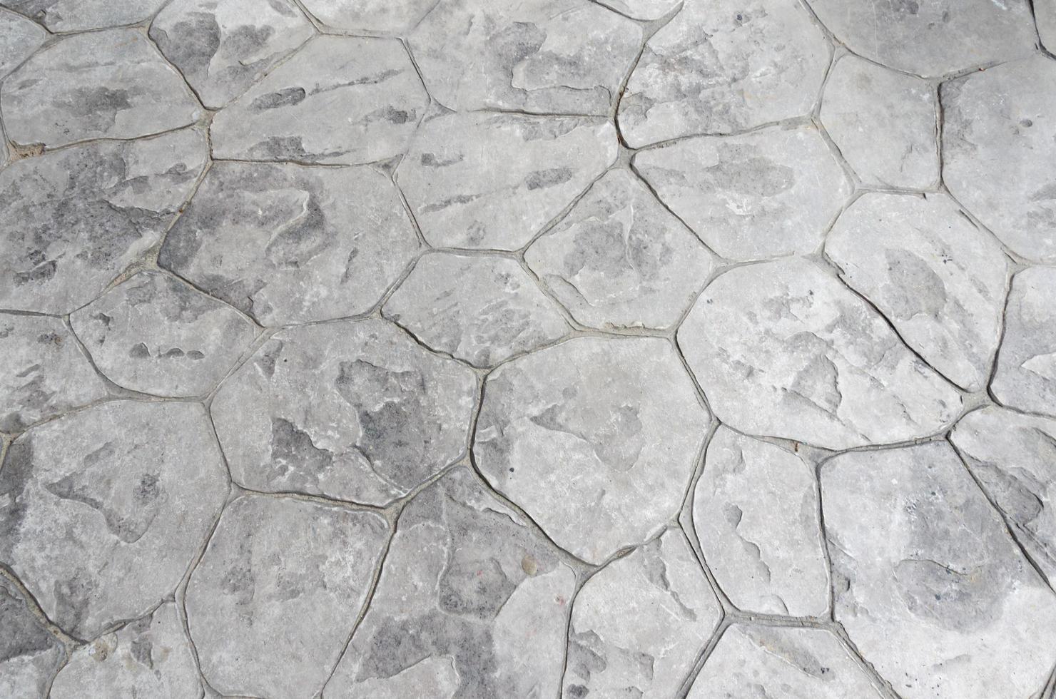 pavimento in pietra grigia foto