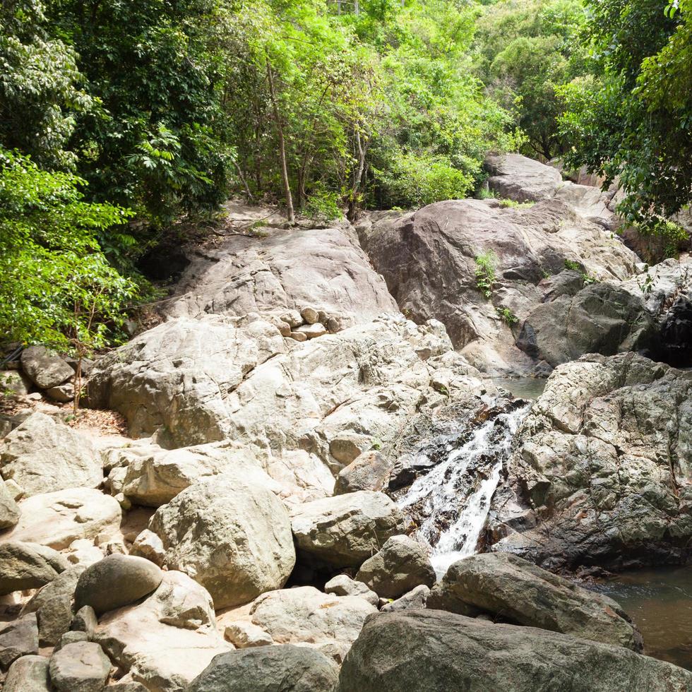 fiume a koh samui, thailandia foto