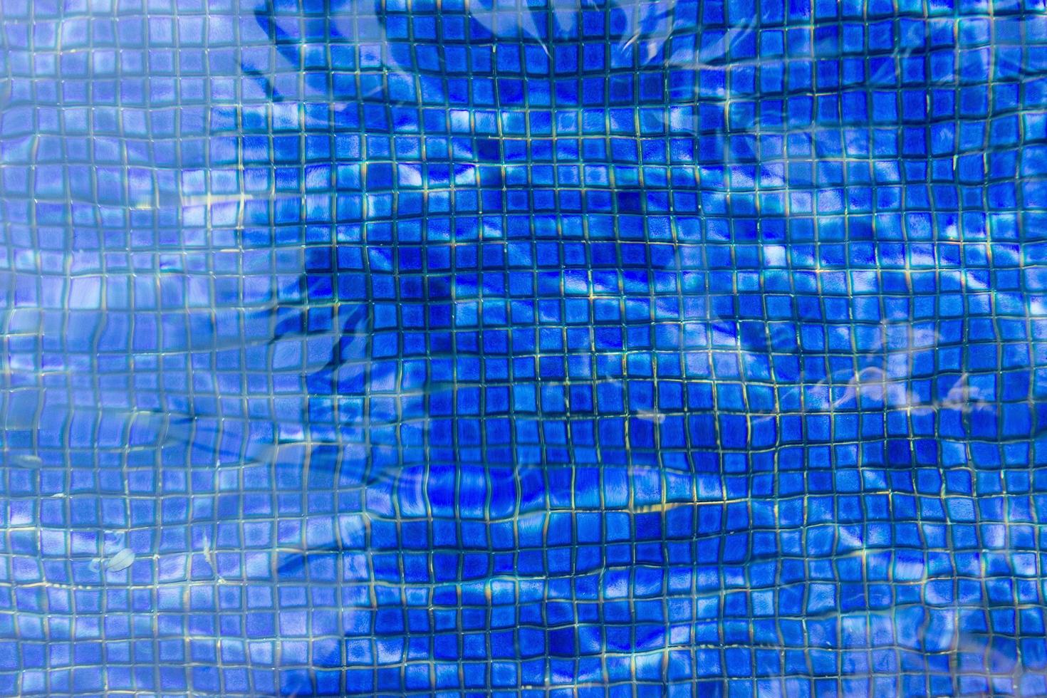 pavimento della piscina blu per lo sfondo foto