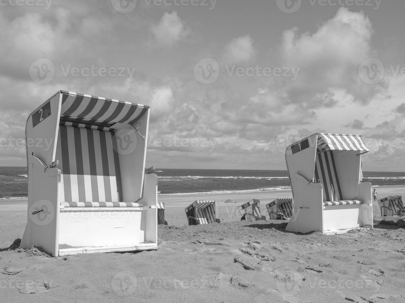 il spiaggia di norderney foto