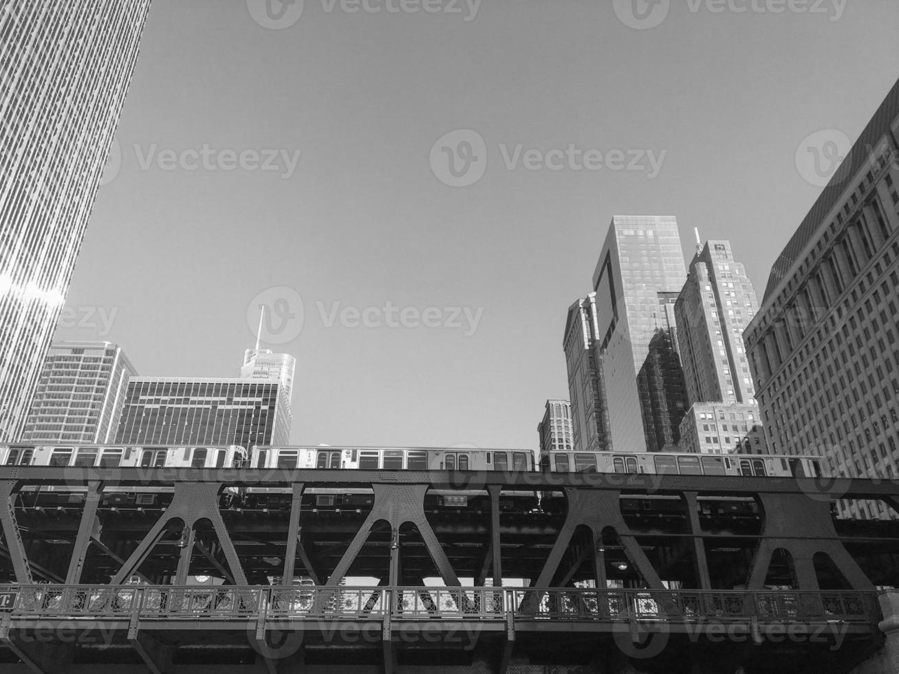 Chicago città nel il Stati Uniti d'America foto