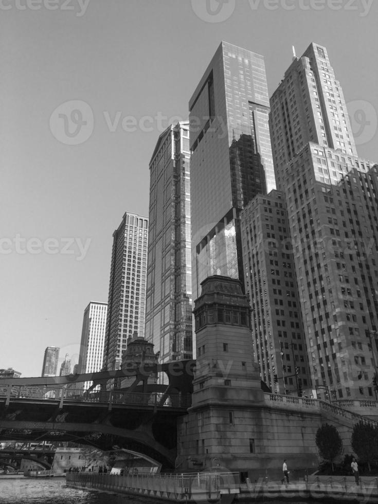 Chicago città nel il Stati Uniti d'America foto