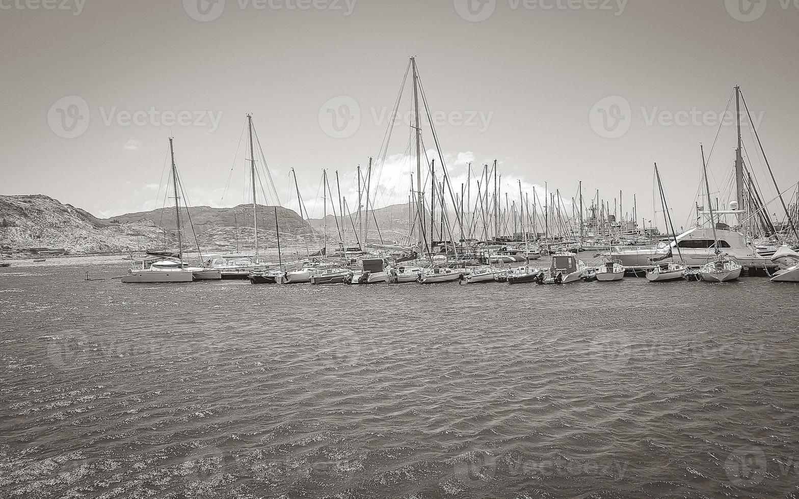 porto yachts false bay città di simons città del capo sud africa. foto