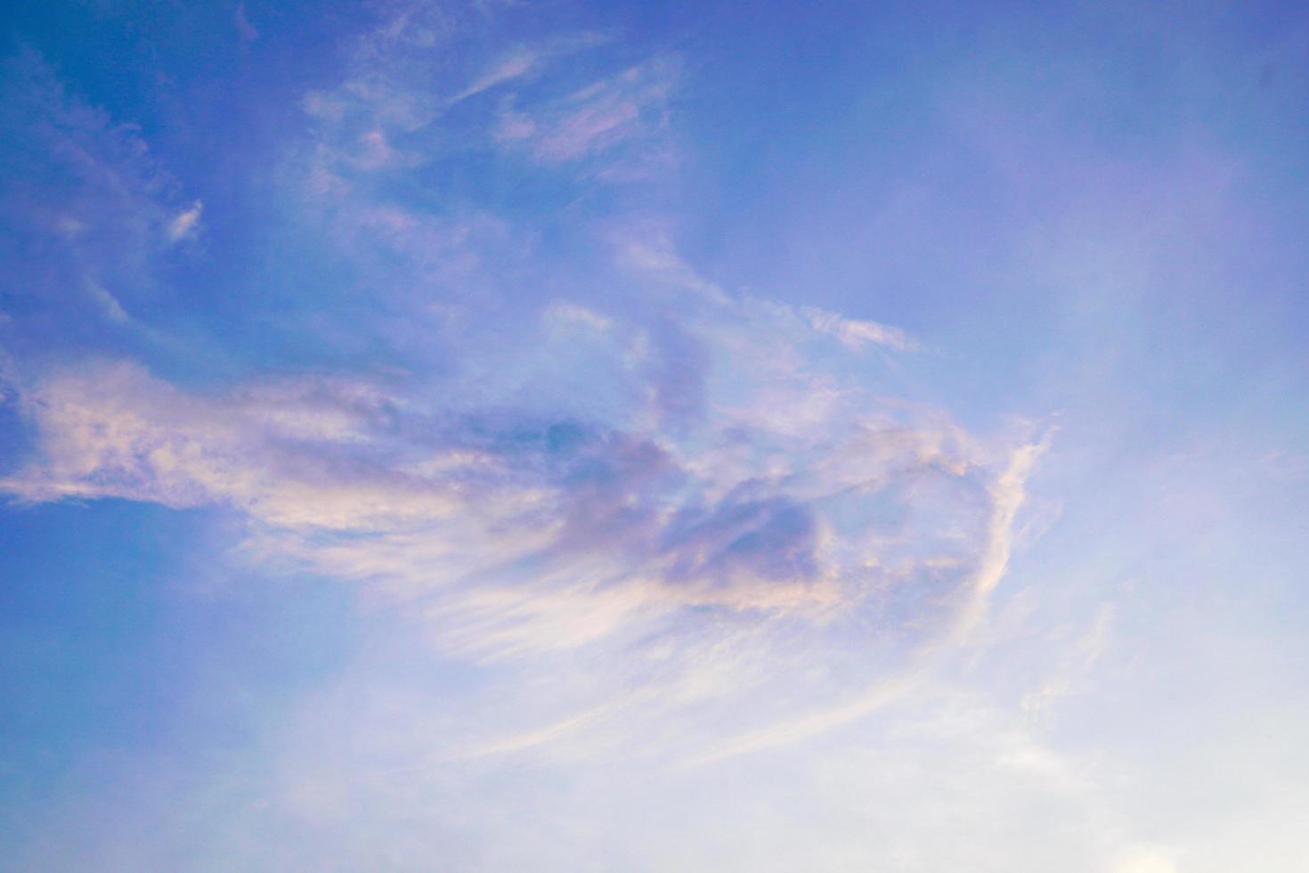 il cielo al tramonto foto