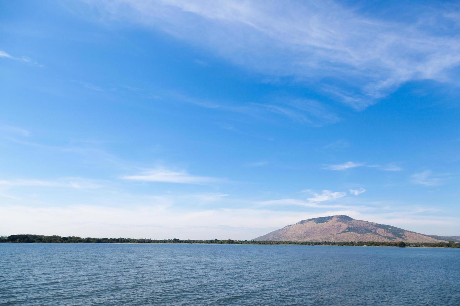 lago in thailandia foto