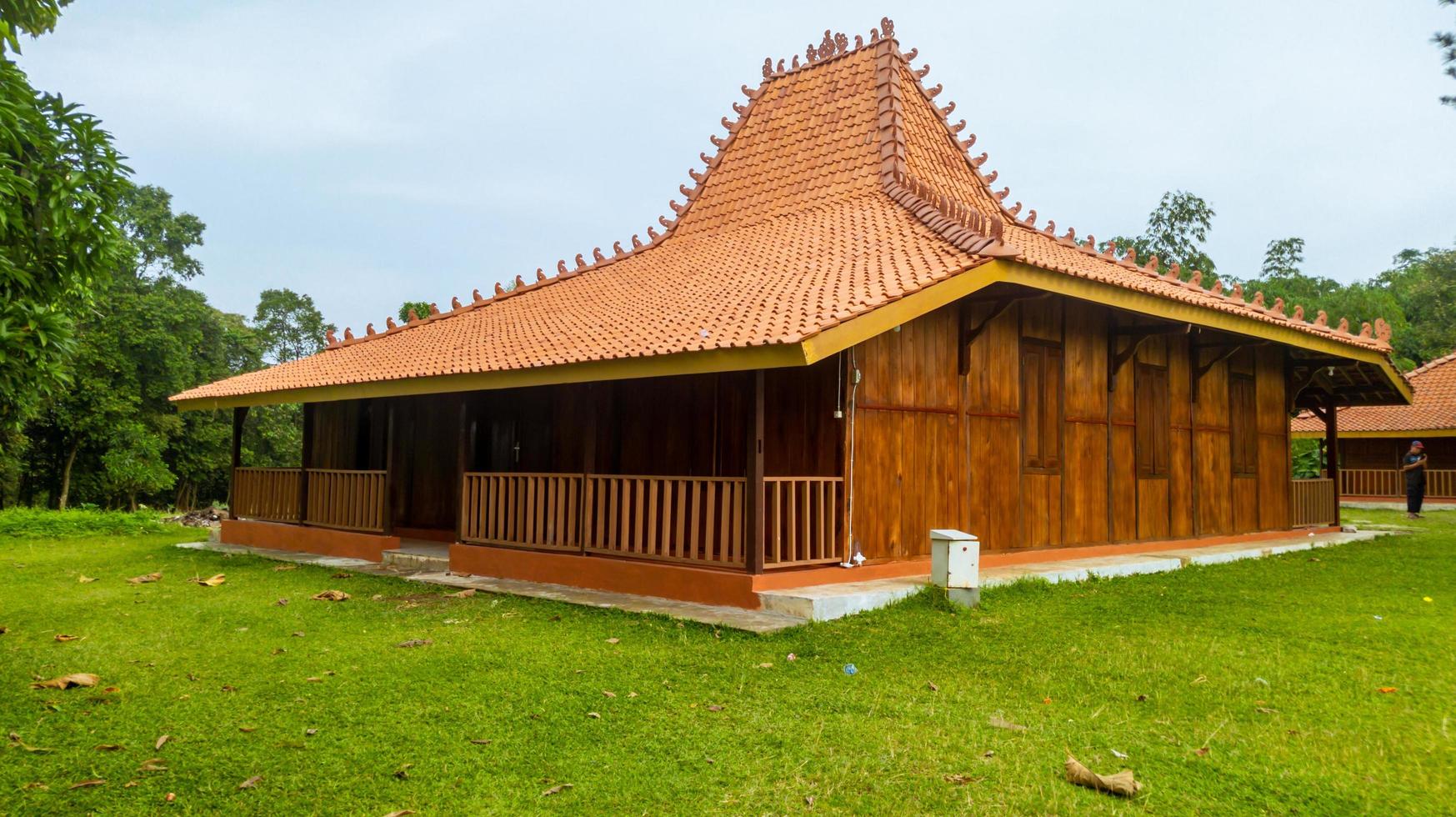 novembre 2022, Giacarta Indonesia, giavanese tradizionale case, indonesiano tradizionale case siamo spesso chiamato joglo case, di legno architettura foto