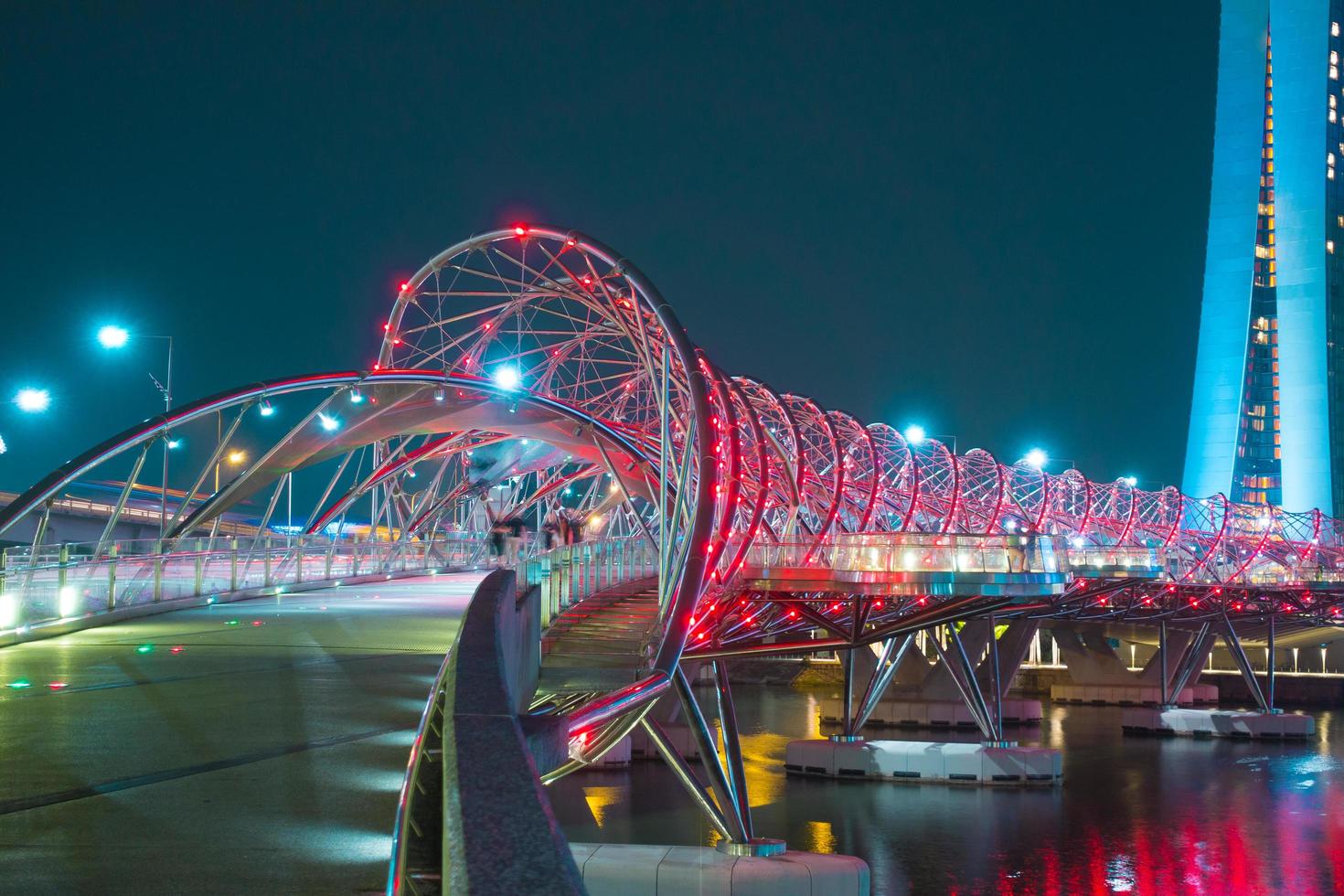 ponte dell'elica a singapore foto