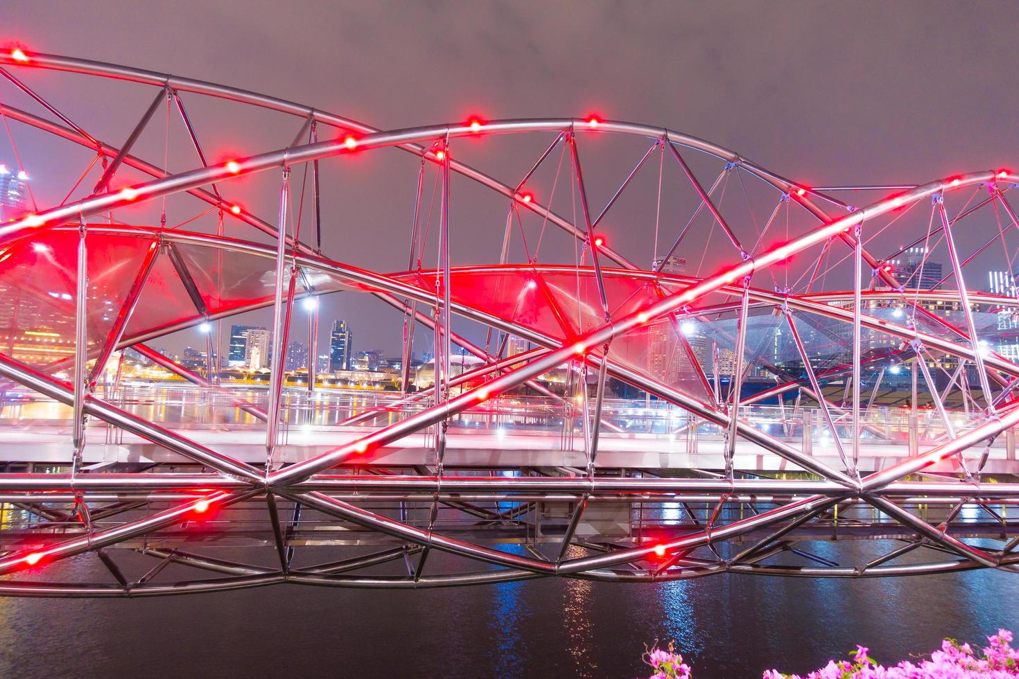 ponte dell'elica a singapore foto
