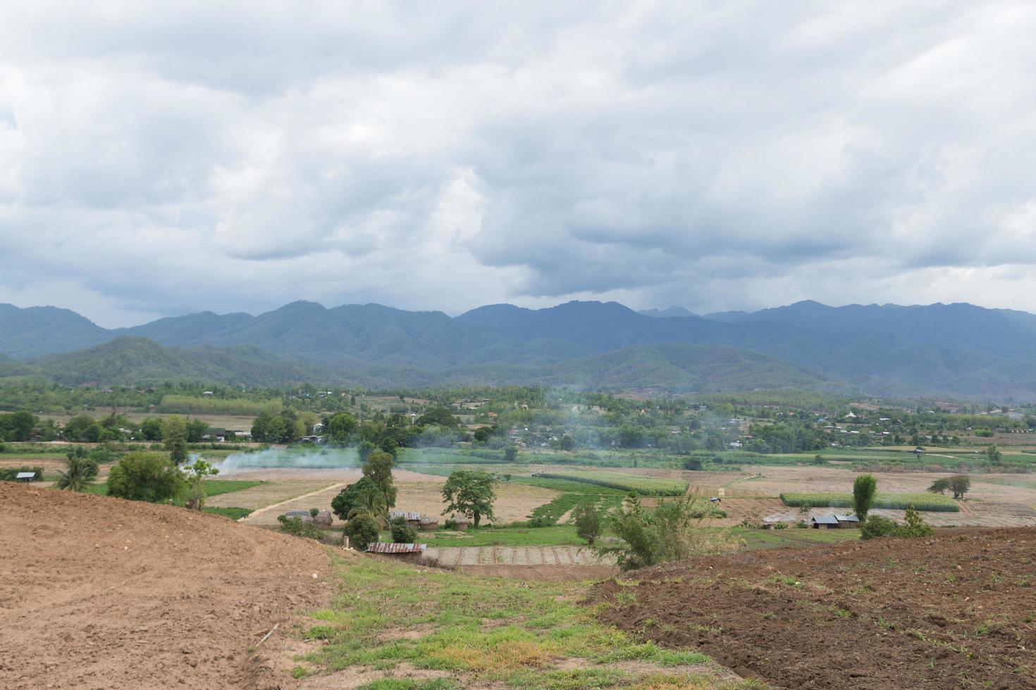 terra arabile in thailandia foto