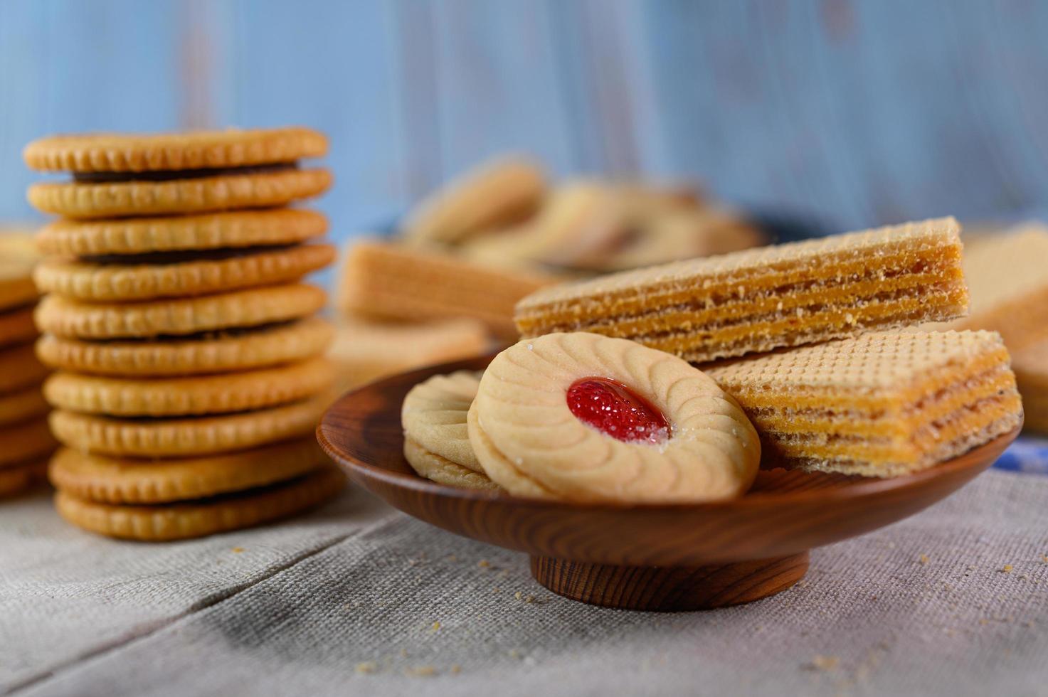 biscotti e cracker foto