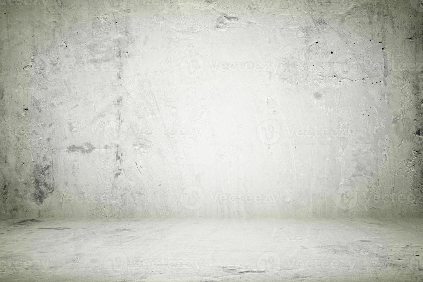 astratto bianca grunge crudo calcestruzzo camera struttura sfondo, adatto per Prodotto e moda presentazione sfondo. foto